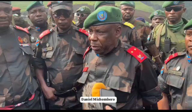 RDC – Sécurité : “Il n’y aura pas de négociation avec les rebelles du M23”, alerte le Général-major Peter Cirimwami
