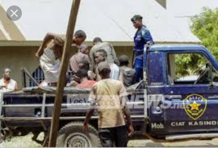 Beni : Au total 9 présumés bandits présentés à la presse ce lundi à Kasindi