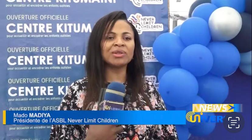 Kinshasa : Never Limit children ASBL ouvre officiellement son premier centre d’accompagnement des enfants autistes dénommé “Kitumaini” 