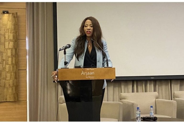 RDC : Stéphanie Mbombo clôture la conférence internationale du marché crédit carbone