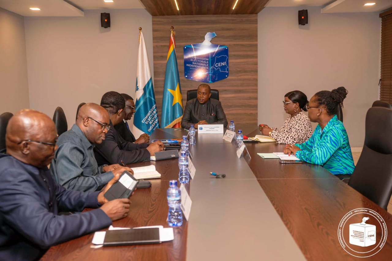 Élections 2023 : Échanges entre Denis Kadima et une délégation de la CEEAC