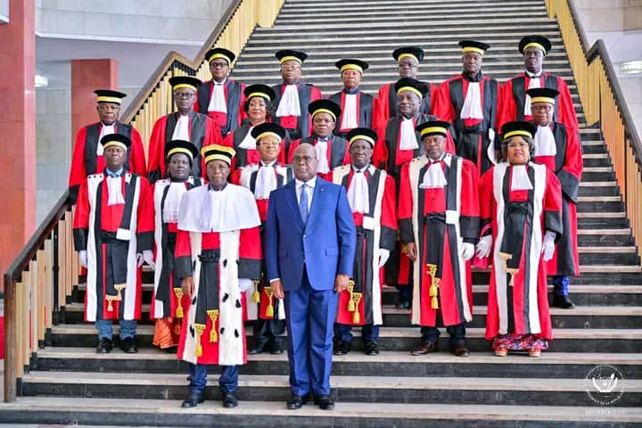 Rentrée judiciaire du conseil d’État en RDC, Félix Tshisekedi marque sa présence