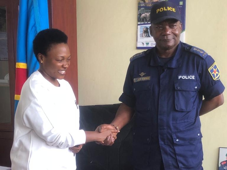 Beni – Religion : Une chanteuse Tanzanienne reçue par le maire de la ville