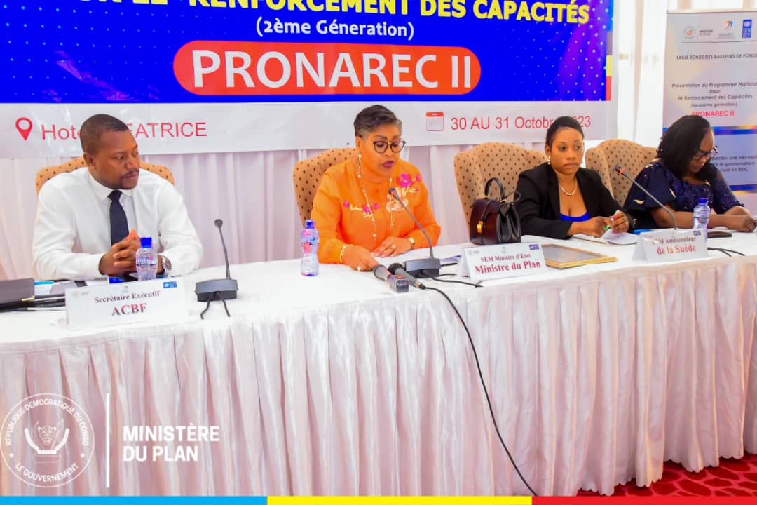 RDC : Le Programme National de Renforcement des Capacités 2ème génération au centre d’un atelier