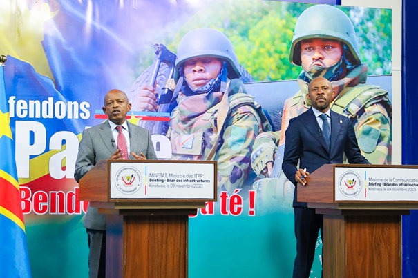 RDC : Alexis Gisaro et Patrick Muyaya démontrent les bases de réalisations de Félix Tshisekedi dans le domaine de l’infrastructure