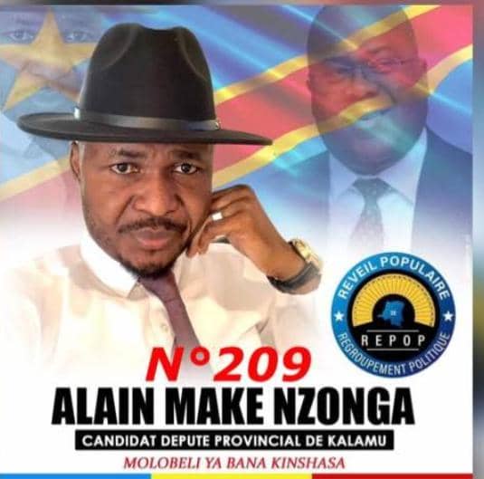 Législatives provinciales à Kinshasa : Alain Make Nzonga se retire de la course