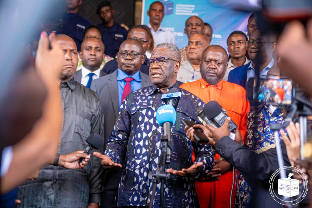 Élection-RDC : Après avoir voté, Dénis mukwege dénonce les irrégularités constatées dans certains centres de vote