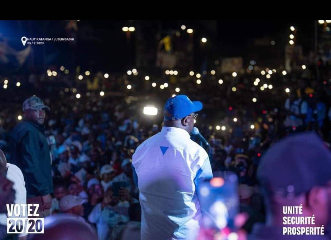 Félix Tshisekedi tacle Moïse Katumbi : « Les candidats soutenus par nos ennemis viendront ici, ils diront que Katanga leur appartient or ils n’ont rien fait ici »