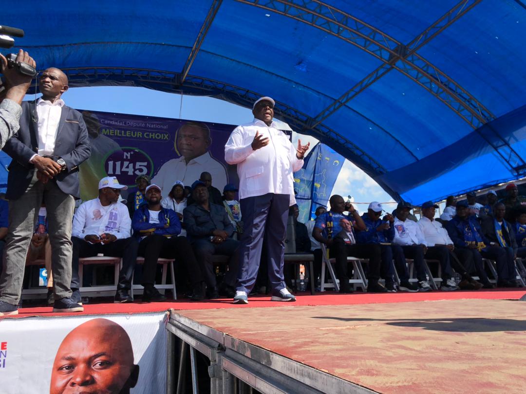 Politique : Jean-Pierre Bemba critique les opposants et bat campagne pour Félix Tshisekedi 
