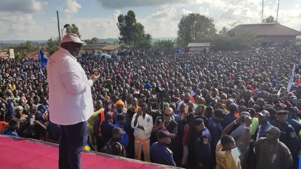 Campagne électorale : Jean-Pierre Bemba pour « prêcher » le numéro 20