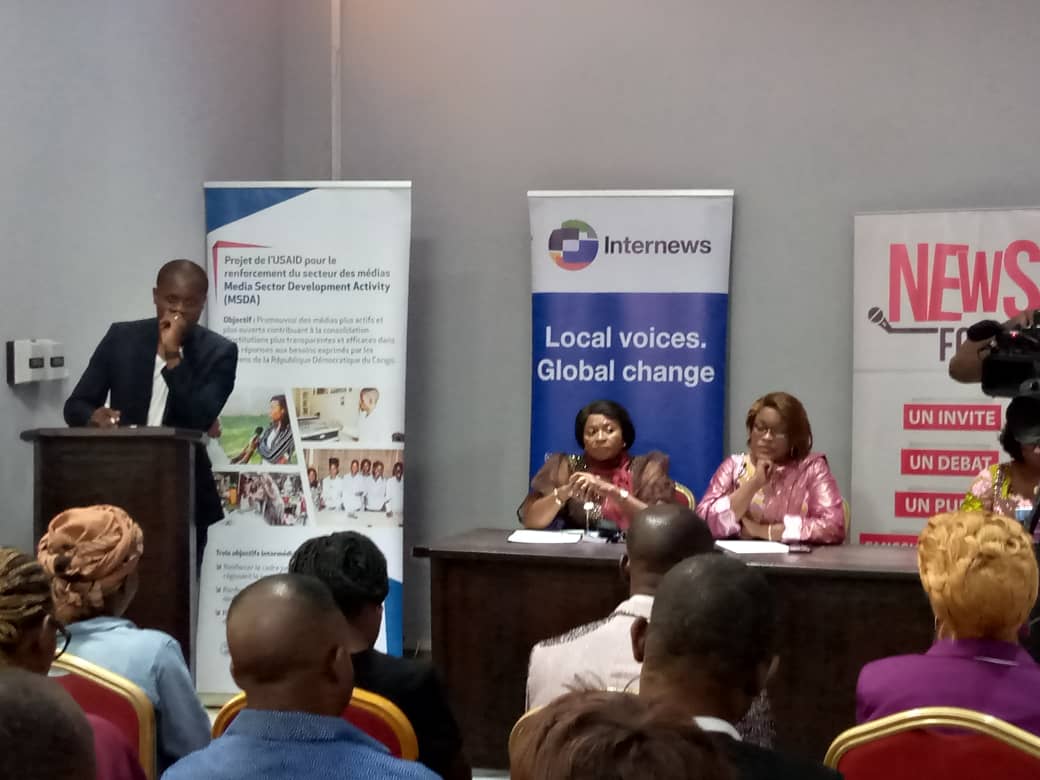 Société : Actualité.CD et Internews clôturent les activités de news forum