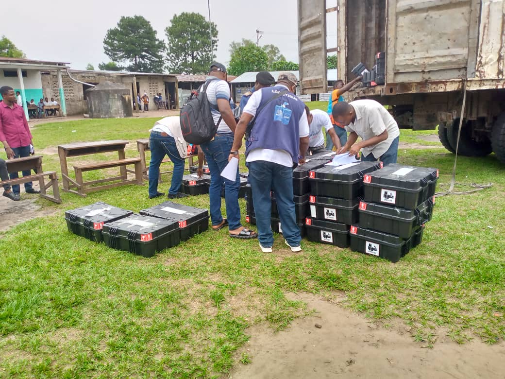 Kinshasa : Le déploiement des matériels électoraux effectif à Mbakana