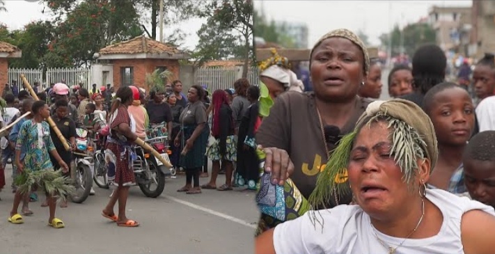 Nord-Kivu : Les femmes des militaires et policiers s’indignent du déguerpissement au Camp Munzenze