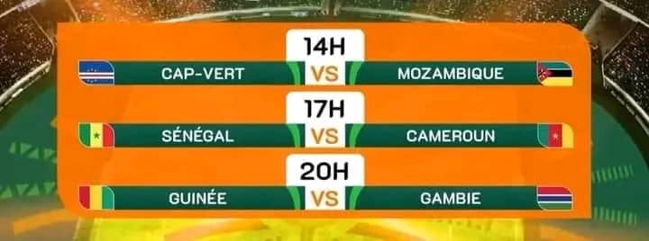 CAN Côte d’Ivoire 2023 : Place à la 2e journée des groupes B et C, découvrez les rencontres prévues ce vendredi