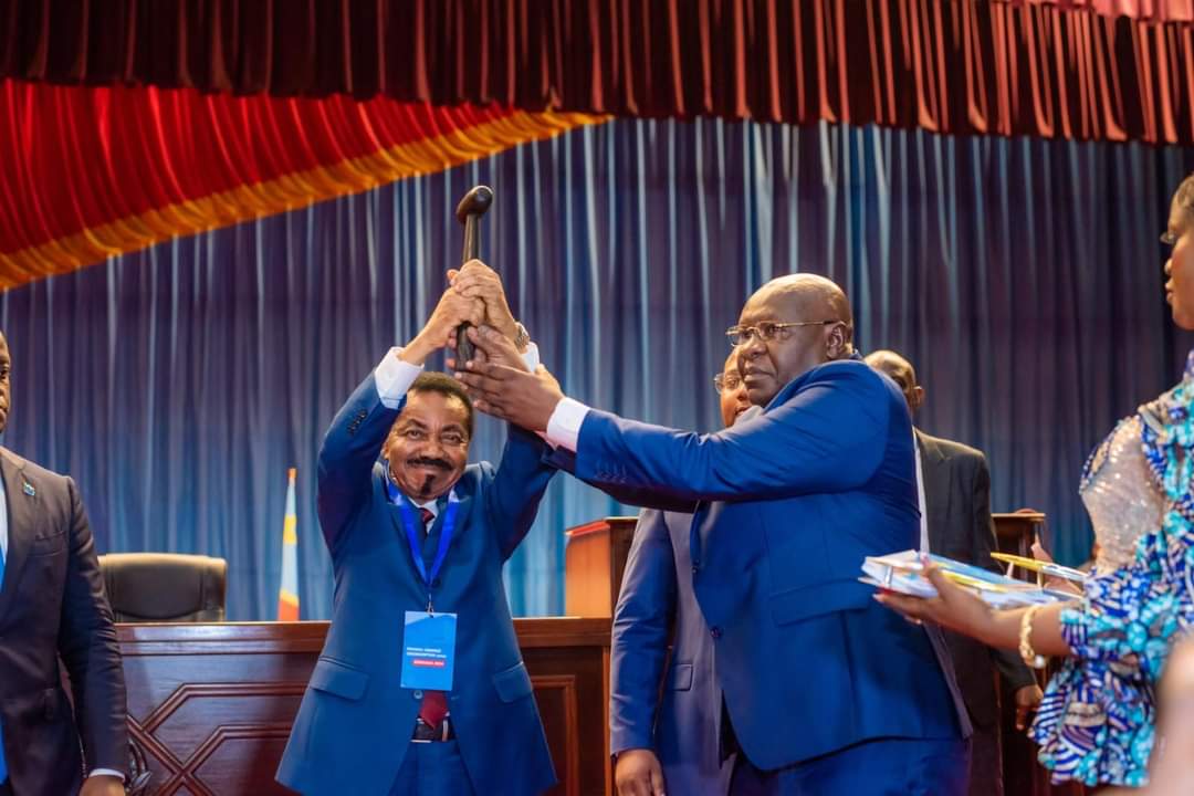 Assemblée Nationale : Christophe Mboso encore à la tête du bureau provisoire