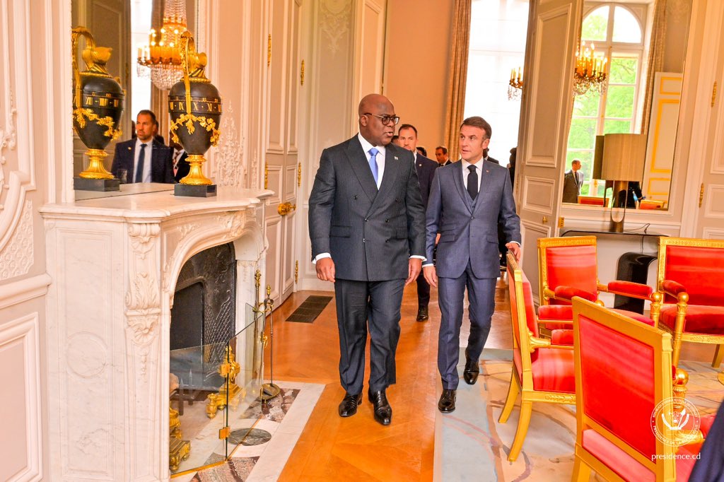 France – RDC : « Je repars très satisfait et très optimiste au regard de l’avenir des relations entre nos deux pays », Félix Tshisekedi