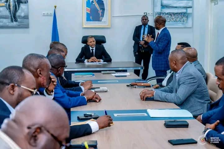 Ministère des Sports et Loisirs : D’entrée, Didier Budimbu reçoit les fédérations sportives