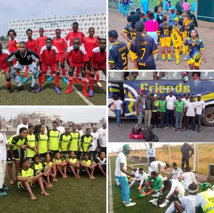 RDC – Football féminin : FCF B52, FCF 11 Rapides et FC TOSEPELA bénéficient d’une assistance du caucus des députés de la province de l’Ituri