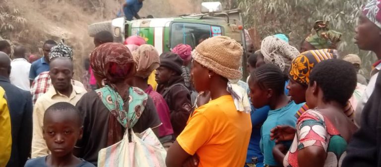 Accident meurtrier sur la route Bukavu-Kaziba : quatre morts et plusieurs blessés