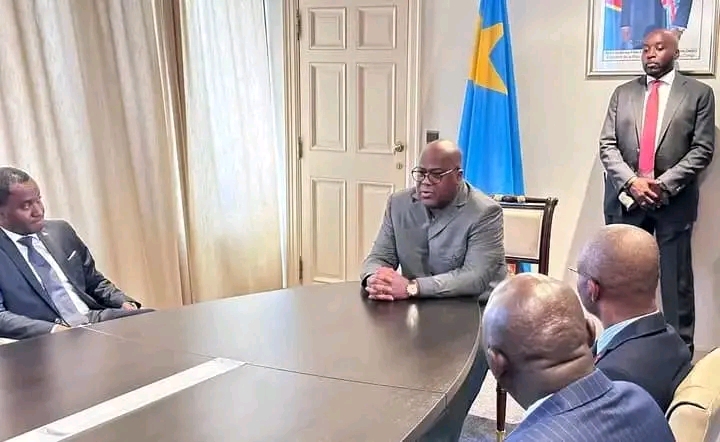 En europe, Félix Tshisekedi mobilise les diplomates Congolais pour la paix et la solidarité à Bruxelles