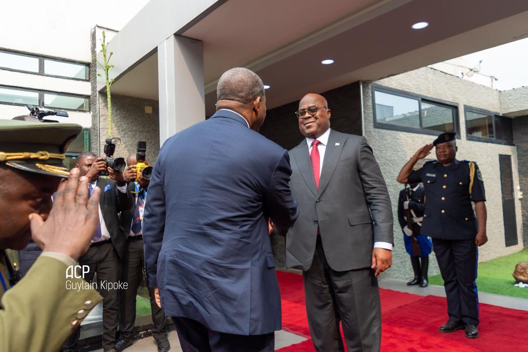 Kinshasa : Félix Tshisekedi et João Lourenço discutent du cessez-le-feu et du processus de paix 
