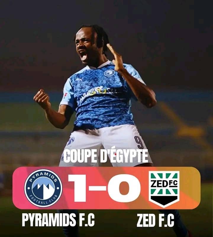 Coupe d’Égypte : Grâce à Fiston Kalala, Pyramids FC s’offre son tout premier trophée 