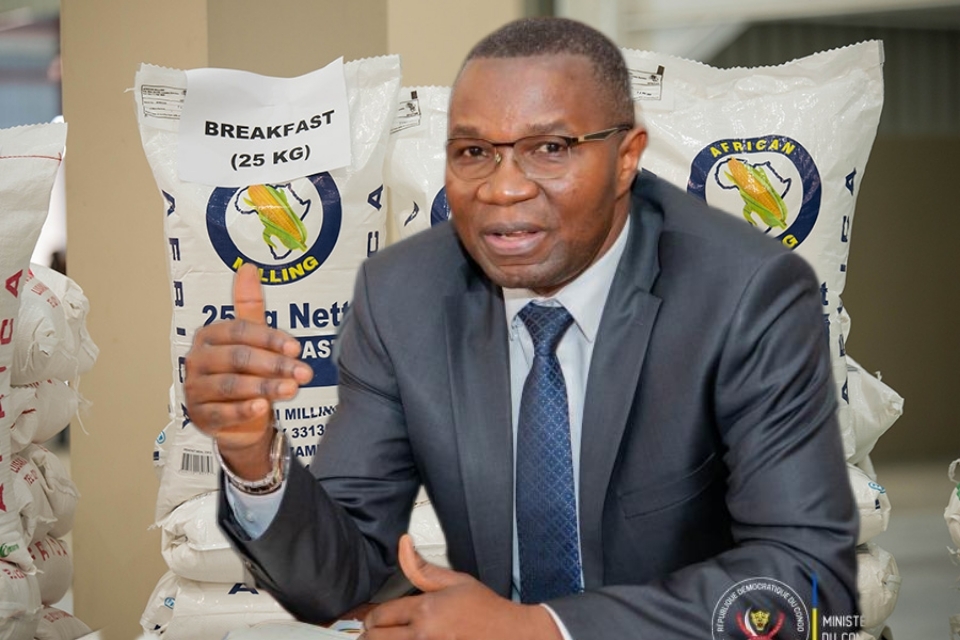 RDC : Interdiction de 8 Marques de Farine Impropre à la Consommation par le ministre du Commerce extérieur
