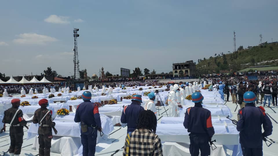 RDC : Le Gouvernement Suminwa a inhumé les 200 corps des déplacés à Goma