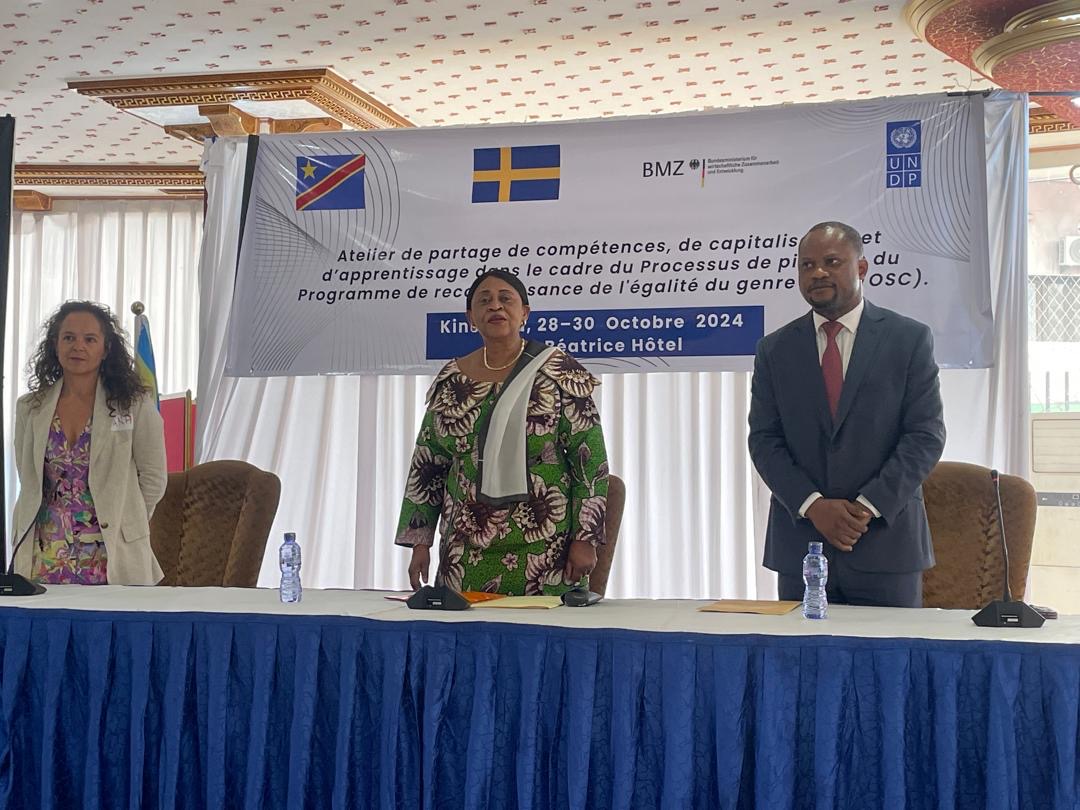 RDC: Le PNUD-RDC lance un atelier de trois jours de partage de compétences