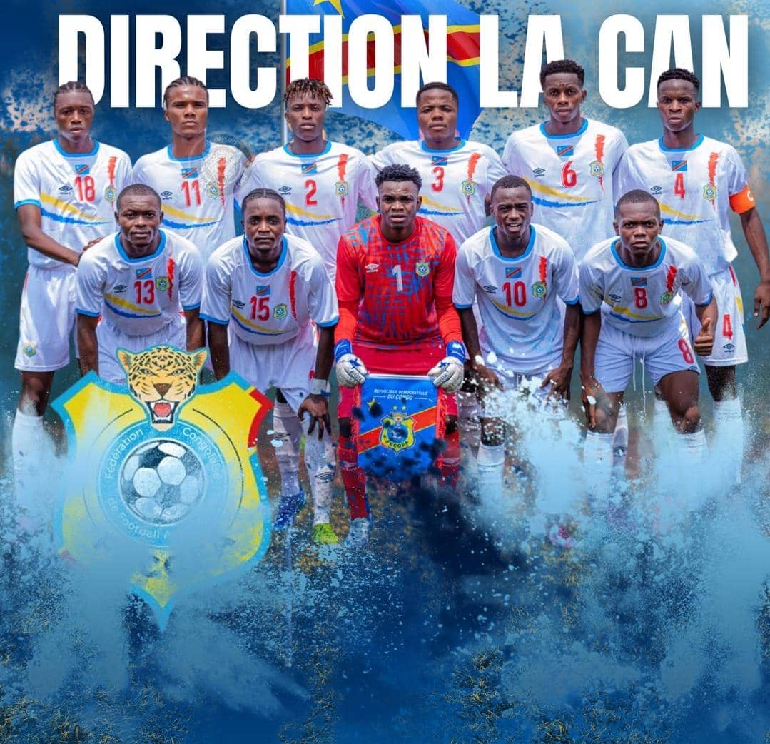 Éliminatoires CAN U20 2025 : La RDC s’offre son ticket pour la phase finale