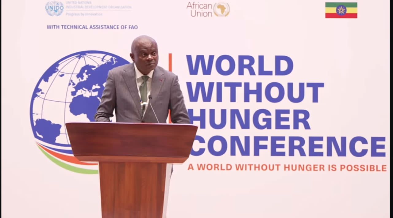 Conférence monde sans faim: Grégoire Mutshail Mutomb promeut la volonté de la RDC à changer les choses en se basant sur la revanche du sol sur le sous-sol