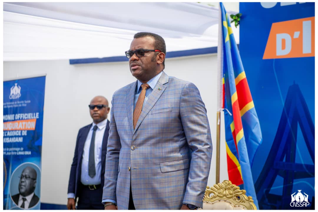 RDC – Kisangani : Jean-Pierre Lihau inaugure le nouveau bâtiment administratif de la CNSSAP