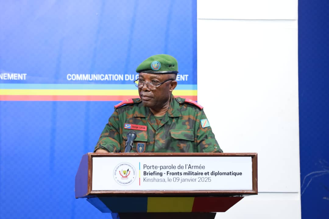 RDC : L’Armée congolaise déterminée à mettre fin à l’agression rwandaise