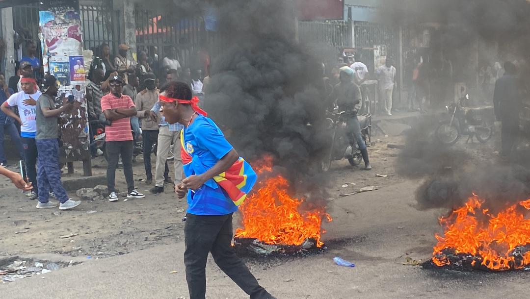 Manifestations contre l’agression rwandaise : Un policier grièvement blessé à Sabena