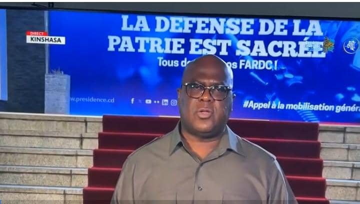 Insécurité dans l’Est de la RDC – Félix Tshisekedi : « Nous privilégions la voie du dialogue »