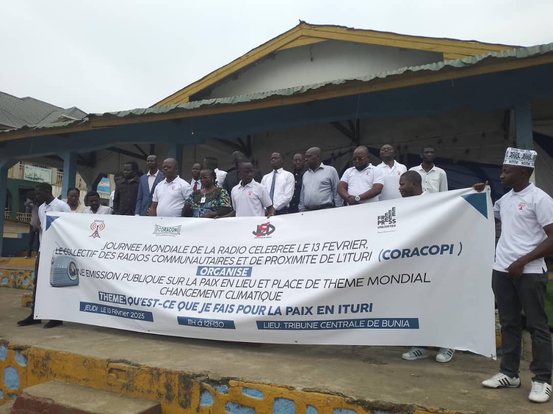 Ituri : Le CORACOPI organise une émission publique pour la journée mondiale de la Radio