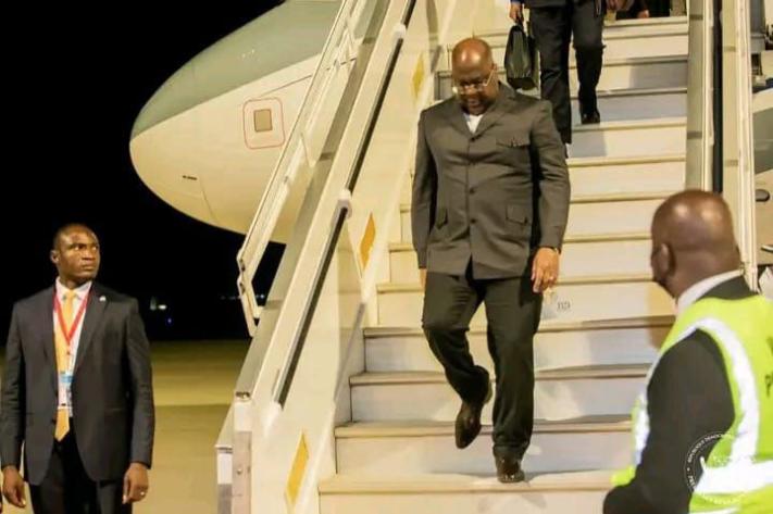 Crise sécuritaire au Sud-Kivu : Félix Tshisekedi regagne Kinshasa après un séjour écourté à Munich
