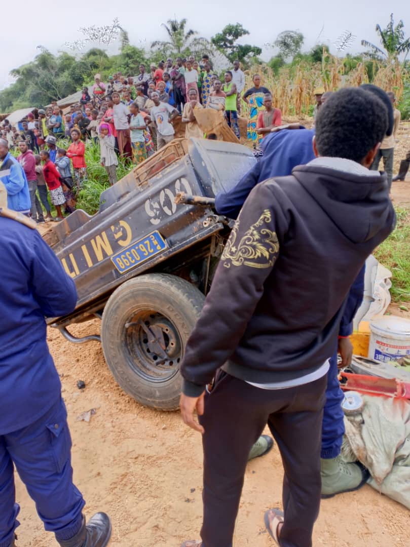 Ituri : Une jeep de la police accidentée près de Komanda, un bilan lourd