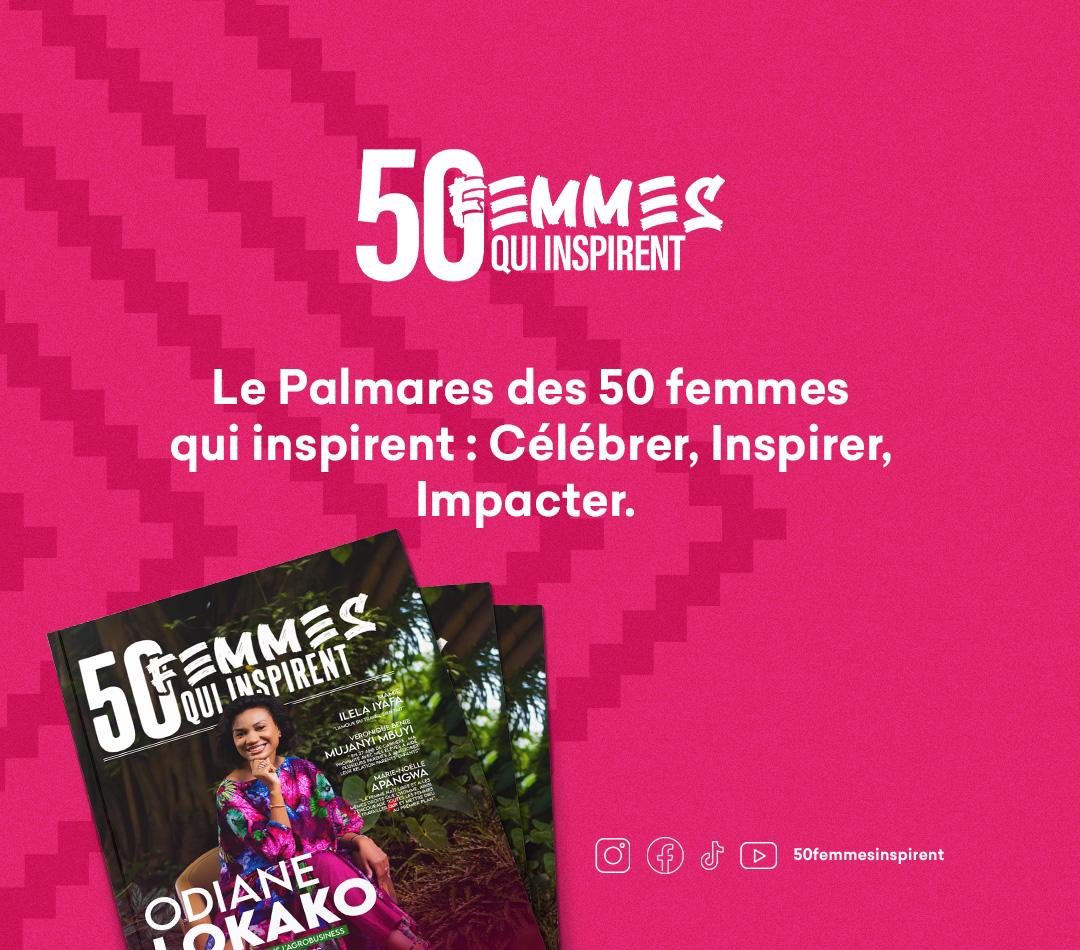 RDC : Le verdict de la 7ᵉ édition du palmarès des 50 femmes qui inspirent attendu ce samedi 1ᵉʳ mars