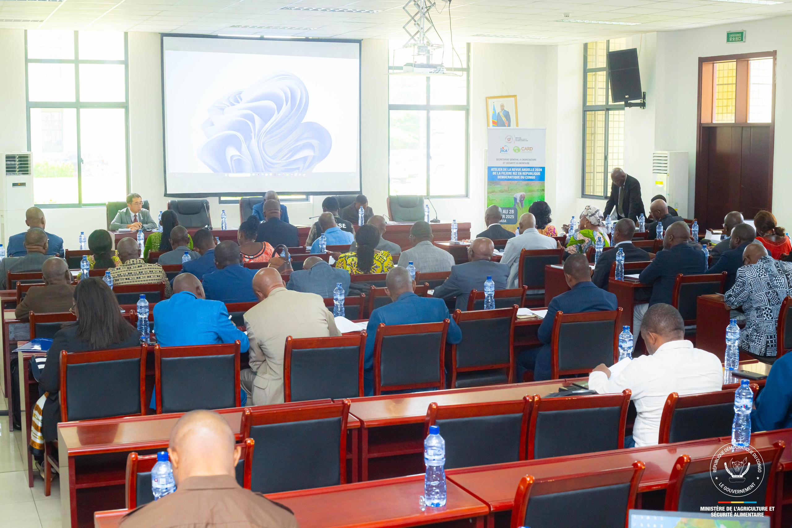 RDC : Lancement de l’atelier sur la revue annuelle 2024 pour renforcer la production rizicole