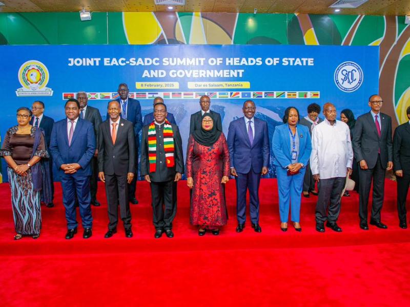 RDC : Le sommet SADC – EAC appelle à un dialogue avec le M23