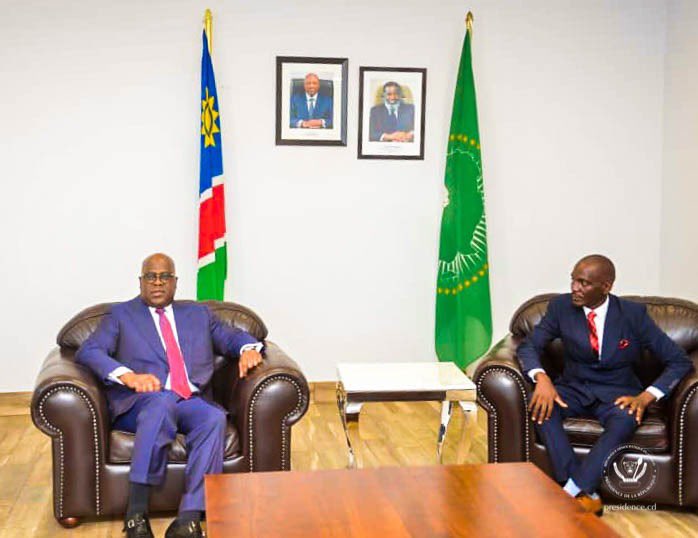 RDC : Félix Tshisekedi en Namibie pour l’investiture de la première femme présidente
