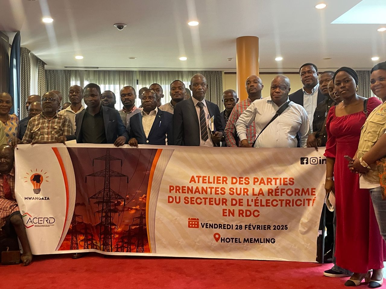 Énergie : Le réseau Mwangaza invite le gouvernement congolais à une révision complète et inclusive de la loi sur l’électricité de 2014