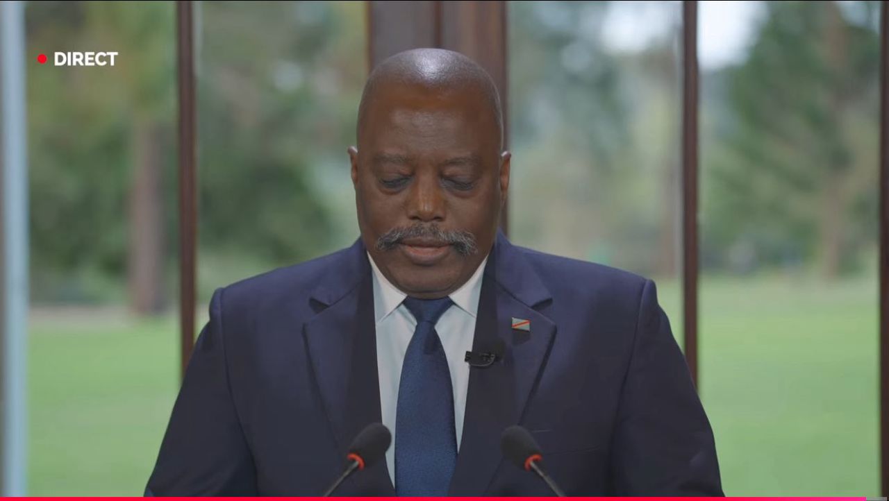 RDC : Joseph Kabila appelle à un sursaut patriotique pour sauver le pays