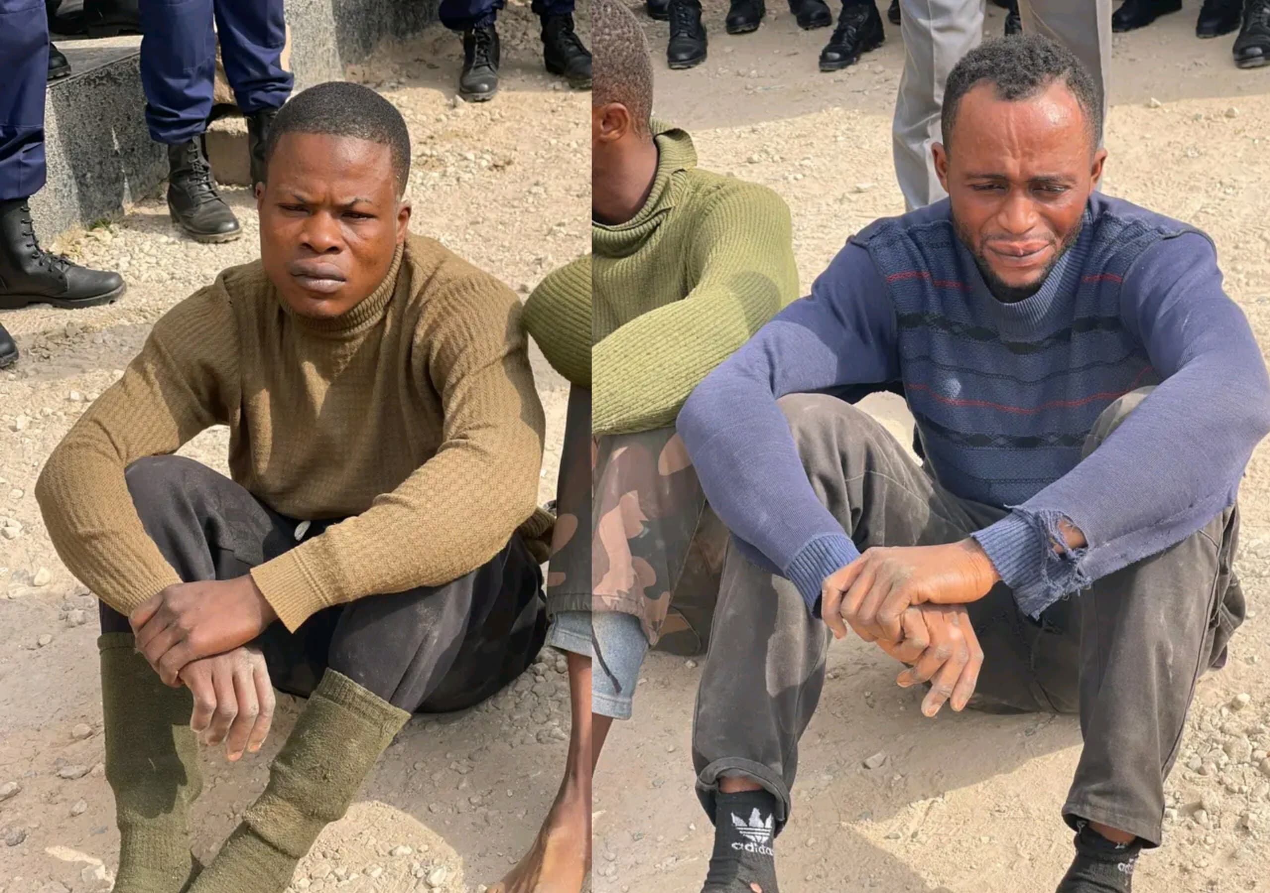 Lubumbashi : 13 présumés voleurs, dont deux militaires et un policier, présentés au commissaire provincial du Haut-Katanga