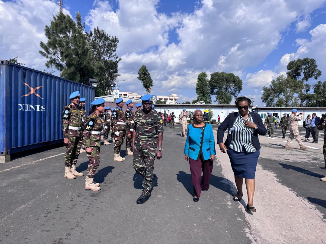 RDC : Bintou Keita (MONUSCO) plaide pour le dialogue et la désescalade à Goma