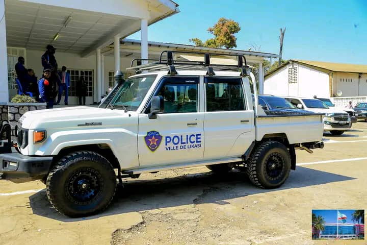 Haut-Katanga : Jacques Kyabula renforce la mobilité de la police de Likasi pour une sécurité accrue