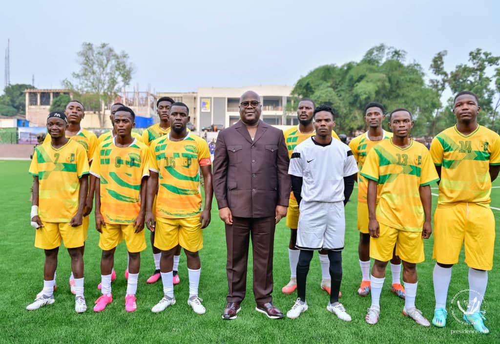 Réhabilitation des ouvrages universitaires: Félix Tshisekedi offre un complexe sportif à l’Université pédagogique nationale 