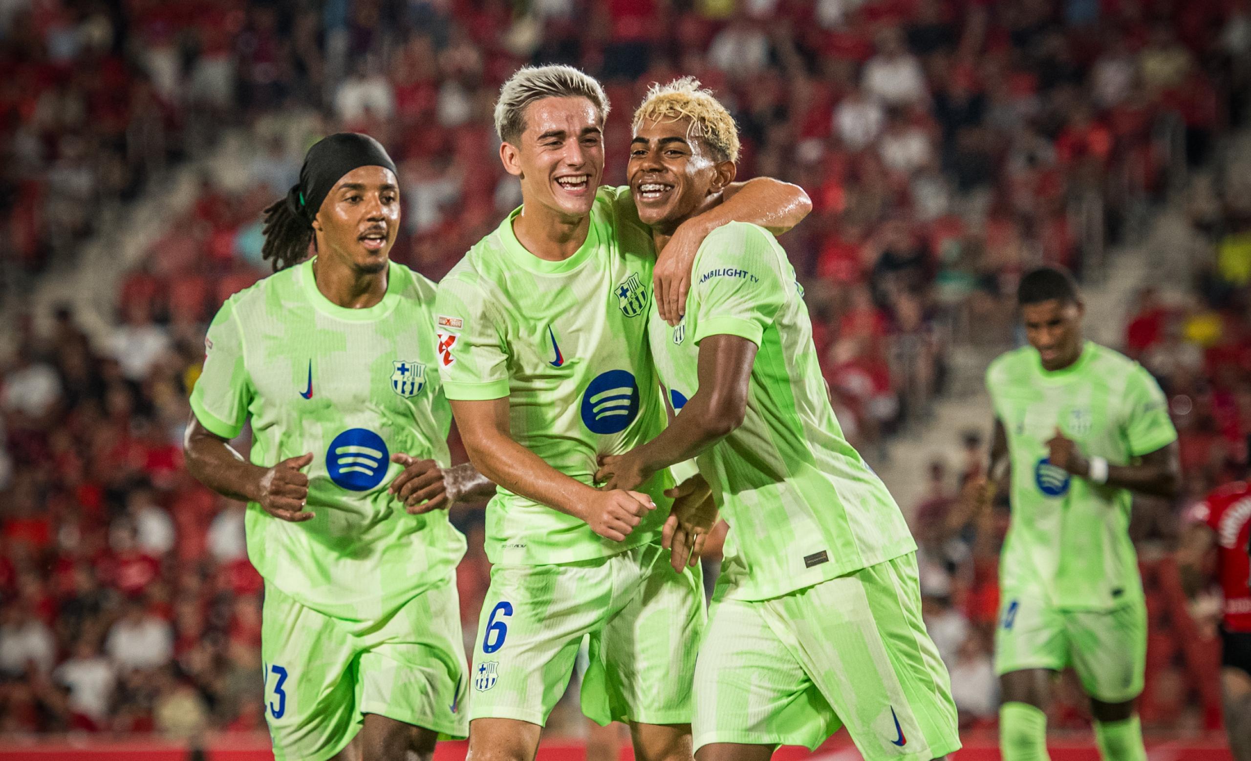 Liga : Le Barça démarre fort mais dans la tension face à Majorque (3-0)