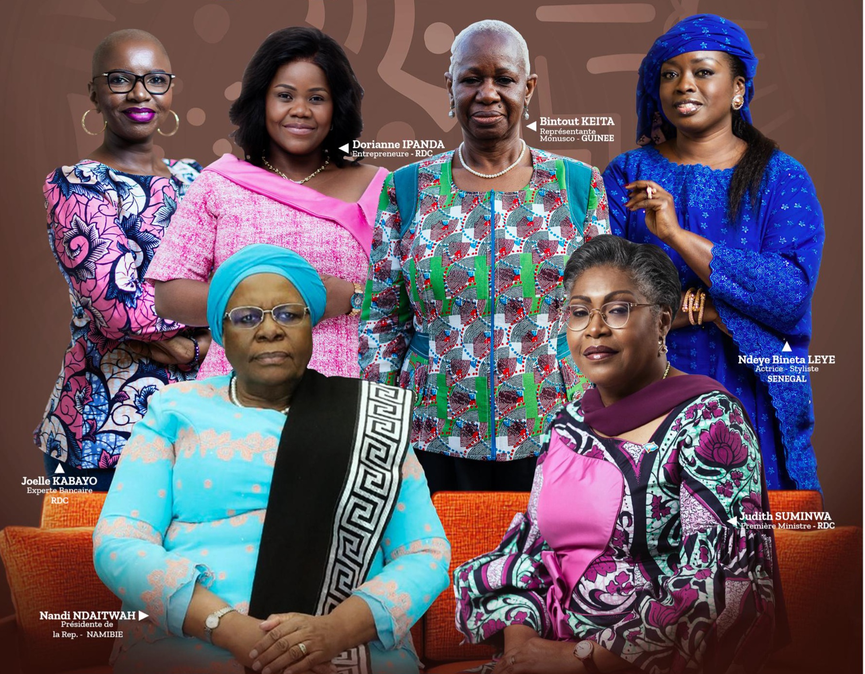 Leadership féminin : Six pionnières africaines en couverture du palmarès 2025 des 50 Femmes qui inspirent